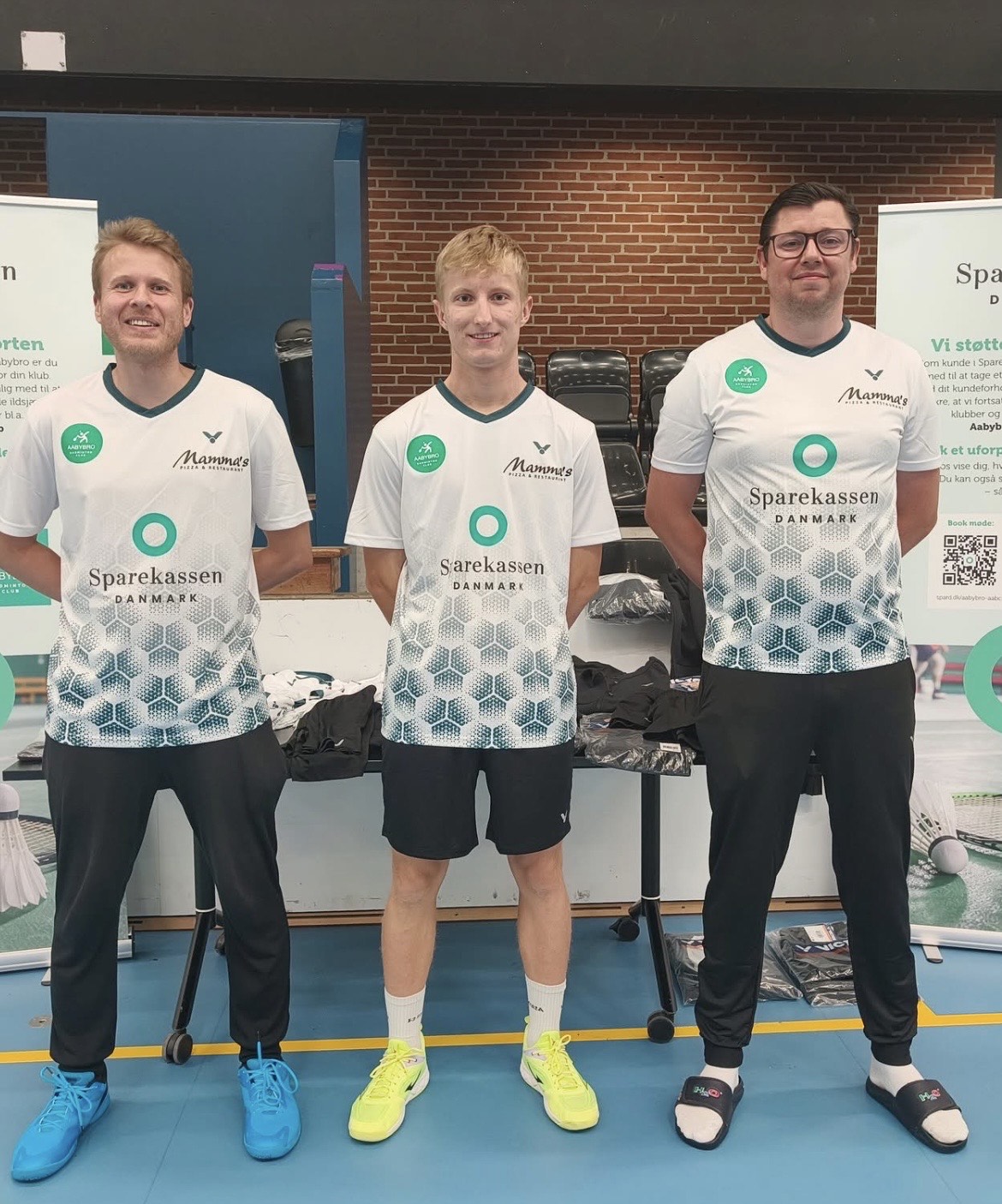 Olav (tv), Mathias, Søren (th)